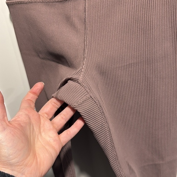 Athleta x Alicia Keys Elation Tights Ribbed Leggings Size Small 7/8 Length EUC - Picture 6 of 10